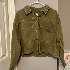 Zara cropped jacket new